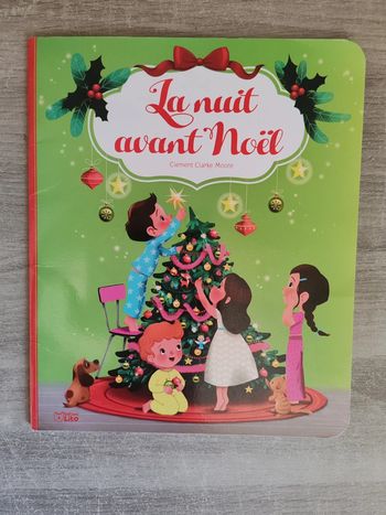 Livre la nuit avant Noël