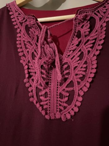 Robe bordeaux