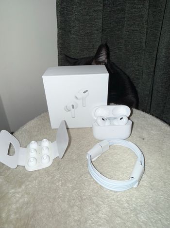 Écouteurs sans fils blanc 