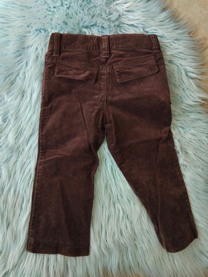 🍪 pantalon fille marron Kenzo kids 2 ans - photo numéro 4