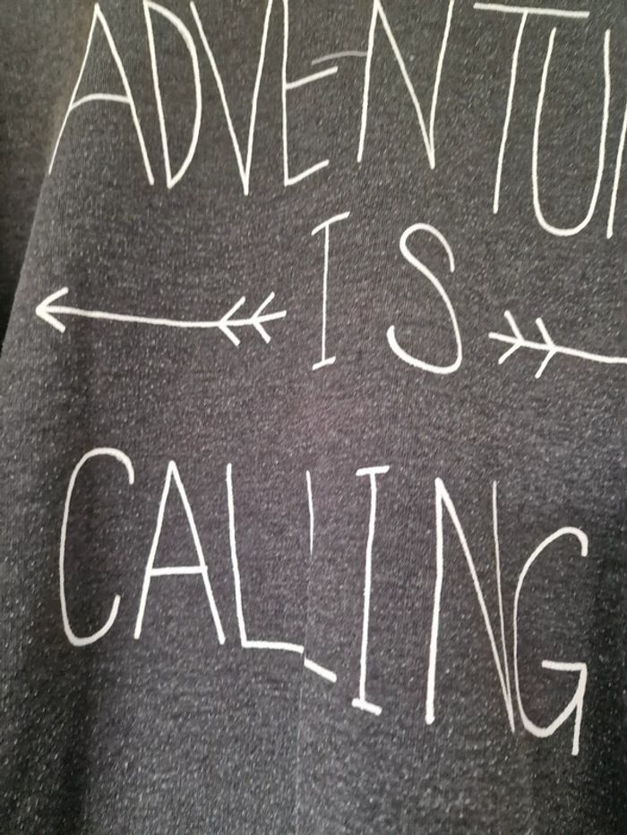 Sweat gris rad adventure is calling - photo numéro 4