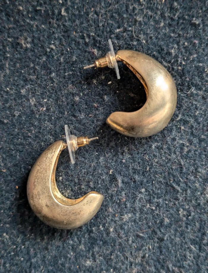 Créoles originales dorées - photo numéro 2