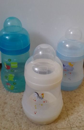 3 biberons MAM
