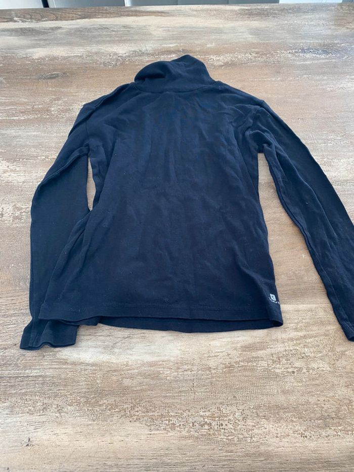 Polo t-shirt col roulé fille 10 ans