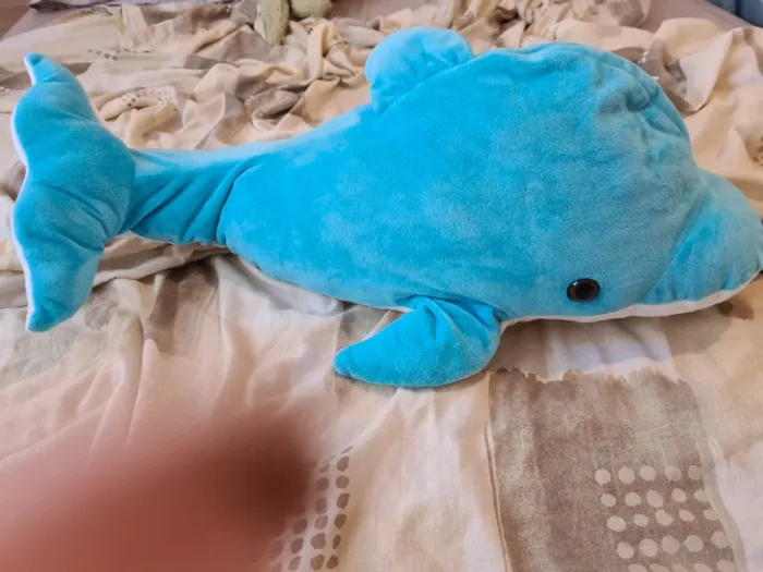 Grande peluche dauphin - photo numéro 3