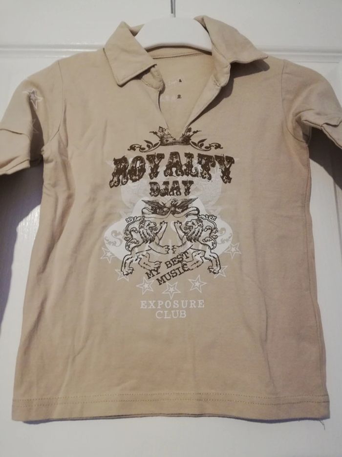 Tee-shirt manches longue col v