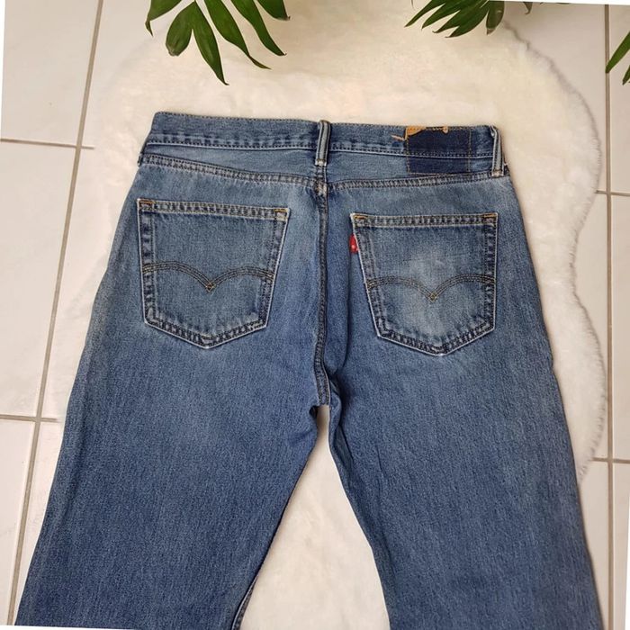 Jean Levi's 505 W33 L32 Bleu - photo numéro 7