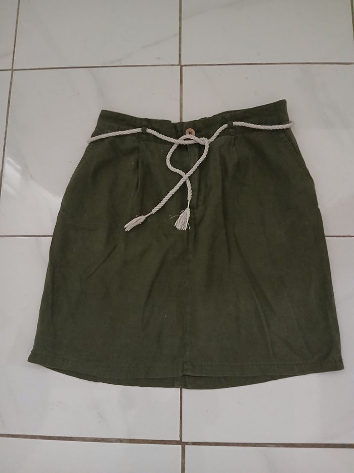 Jupe femme d ete en cton taille 38 marque cache cache - photo numéro 6
