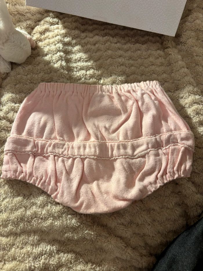 Bloomer rose Baby Dior en coton 3 mois - photo numéro 5