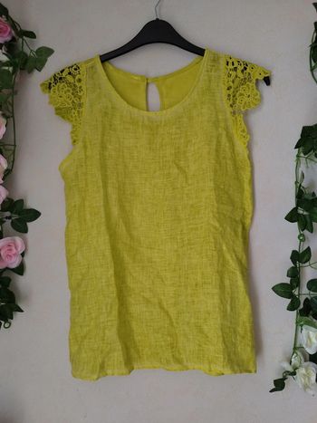 Blouse manches dentelle