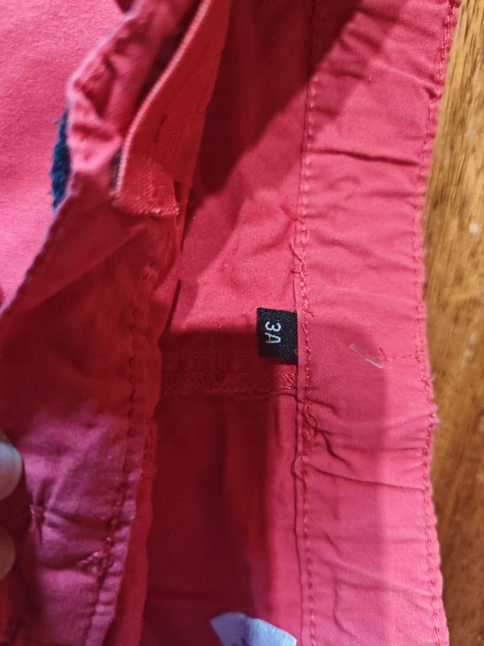 Short garçon avec ceinture taille 3 ans - photo numéro 2