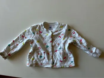 Gilet papillons petit bateau