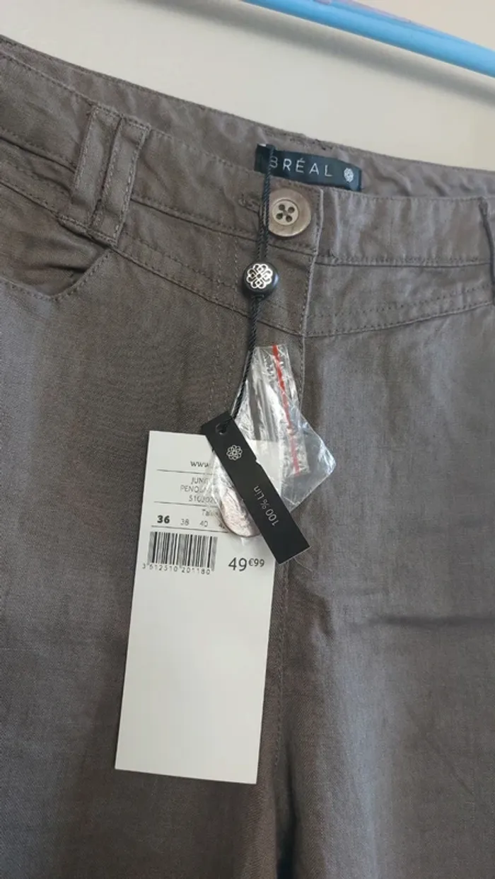 Pantalon léger BREAL taille 36 NEUF - photo numéro 4