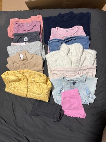 Lots vêtements, bébé fille, 6 mois, 68 cm