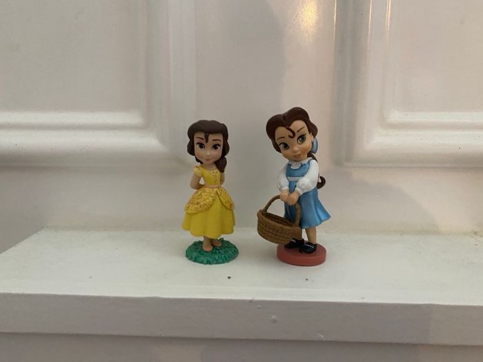 Figurine belle la belle et la bête disney