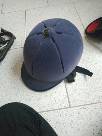 Bombe d équitation réglable