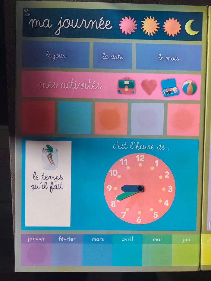 Calendrier d'apprentissage - photo numéro 5