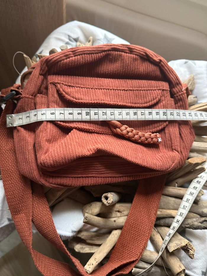 Sac à bandoulière terracotta - photo numéro 4