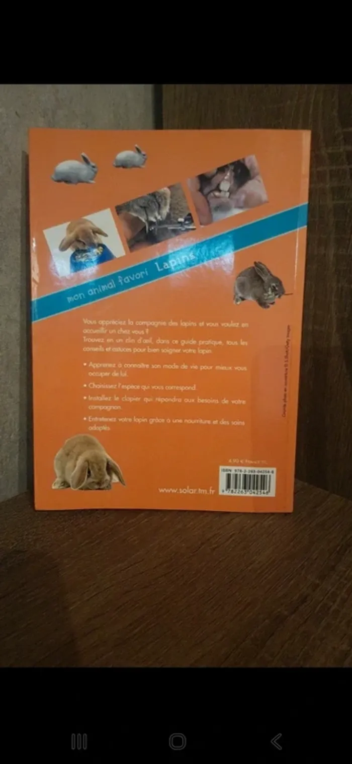 Livre bien choisir et prendre soin de vos lapins - photo numéro 2