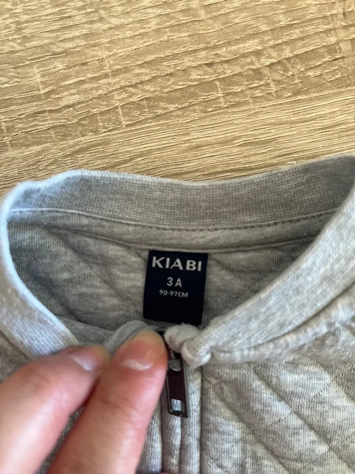Veste matelassée grise - photo numéro 2