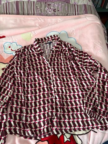 Chemise bordeaux
