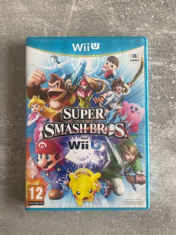 Jeu pour Nintendo Wii U, Super smash bros en français.