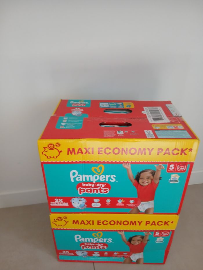 Couches pampers baby-dry Pants taille 5 - photo numéro 3