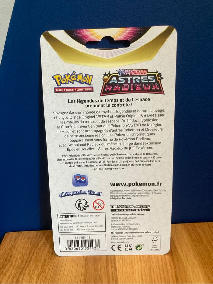 Pokemon - blister Astres Radieux EB10 - photo numéro 2
