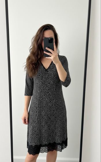 Robe Claudie Pierlot Noir Et Blanche 