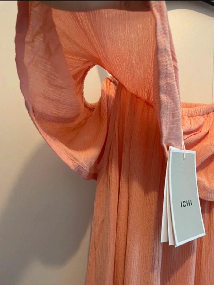 Robe longue rose taille XS Ichi - photo numéro 2