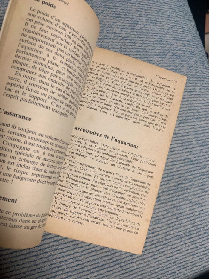 Livre Le guide marabout de l’aquarium d’eau douce Henri Favré - photo numéro 6