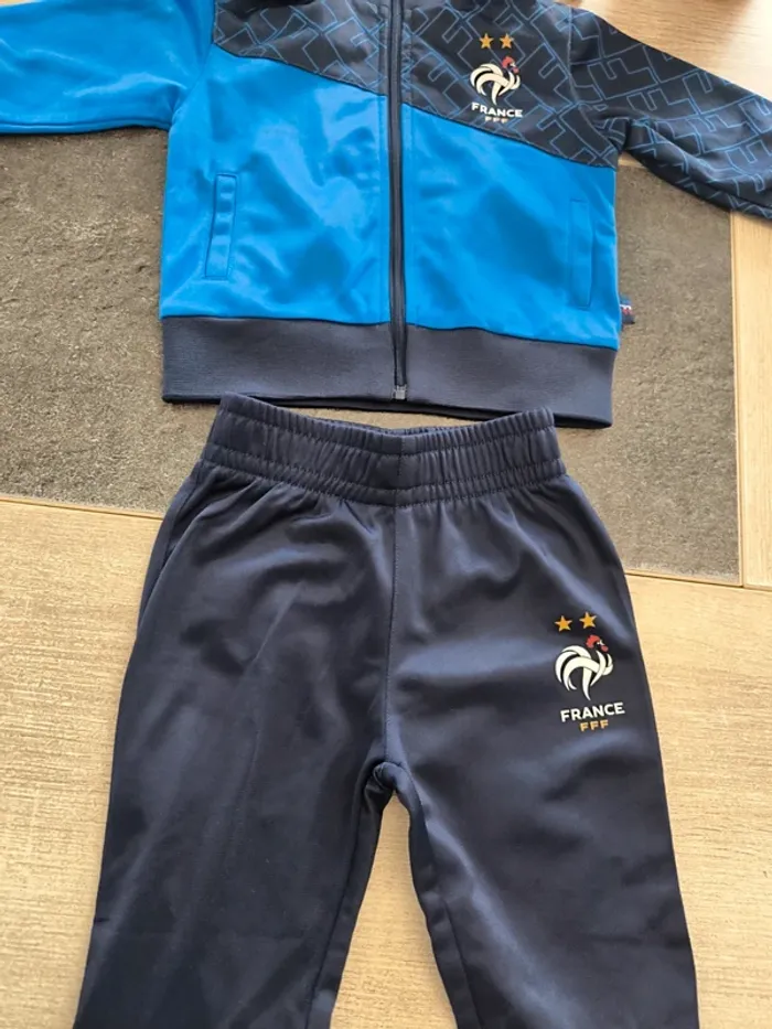 Survêtement/ensemble 2 pièces garçon 12 mois FFF - photo numéro 5