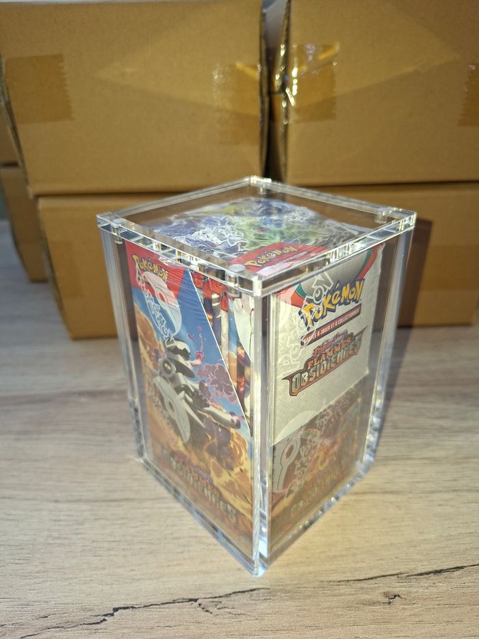 Lot de 10 acryliques premium demi display Pokémon aimantée épaisse 8mm - photo numéro 5