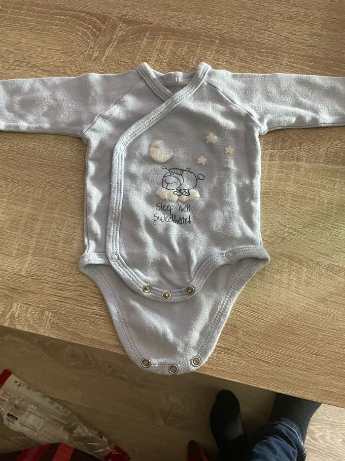 Body manches longues naissance