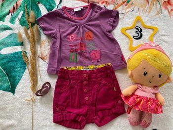 Ensemble bébé fille 3 mois