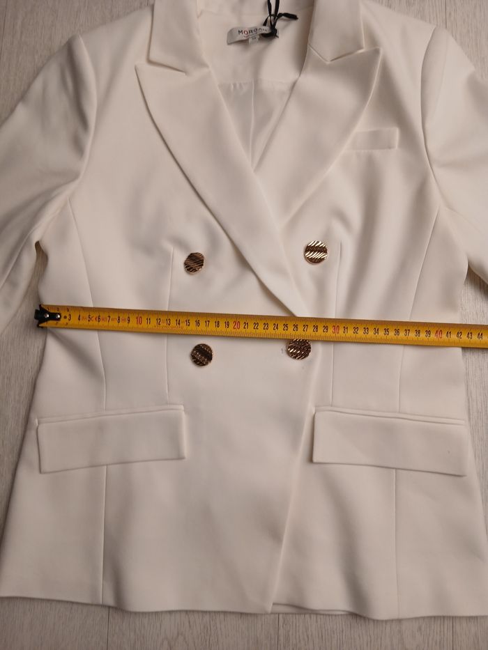 Blazer Morgan blanc Taille 38 - photo numéro 7