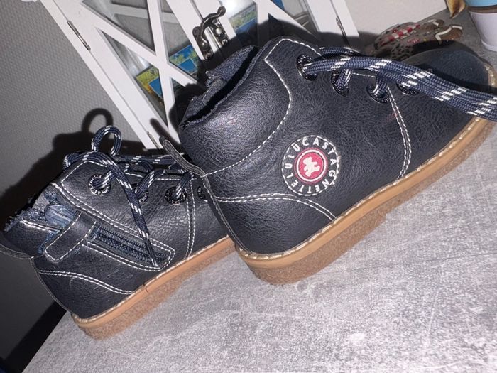 Boots Lulu Castagnette bleues marines - photo numéro 2