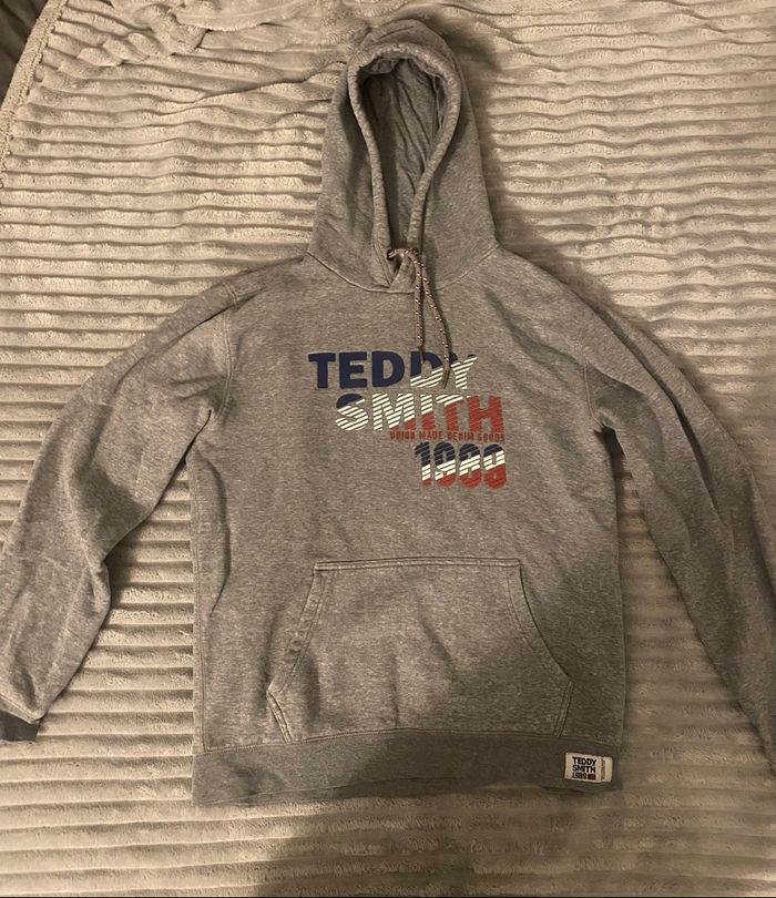 Pull Teddy Smith gris ⭐️ - photo numéro 2