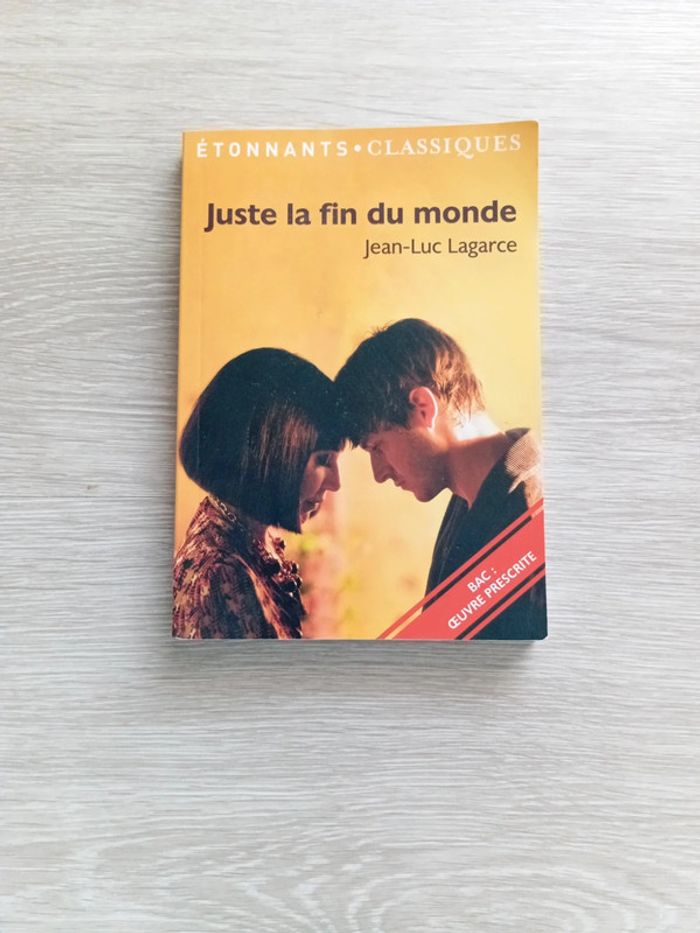 Livre : Juste la fin du monde de Jean-Luc-Lagarce