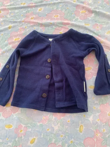 Très beau gilet cardigan plum manymonths adventurer