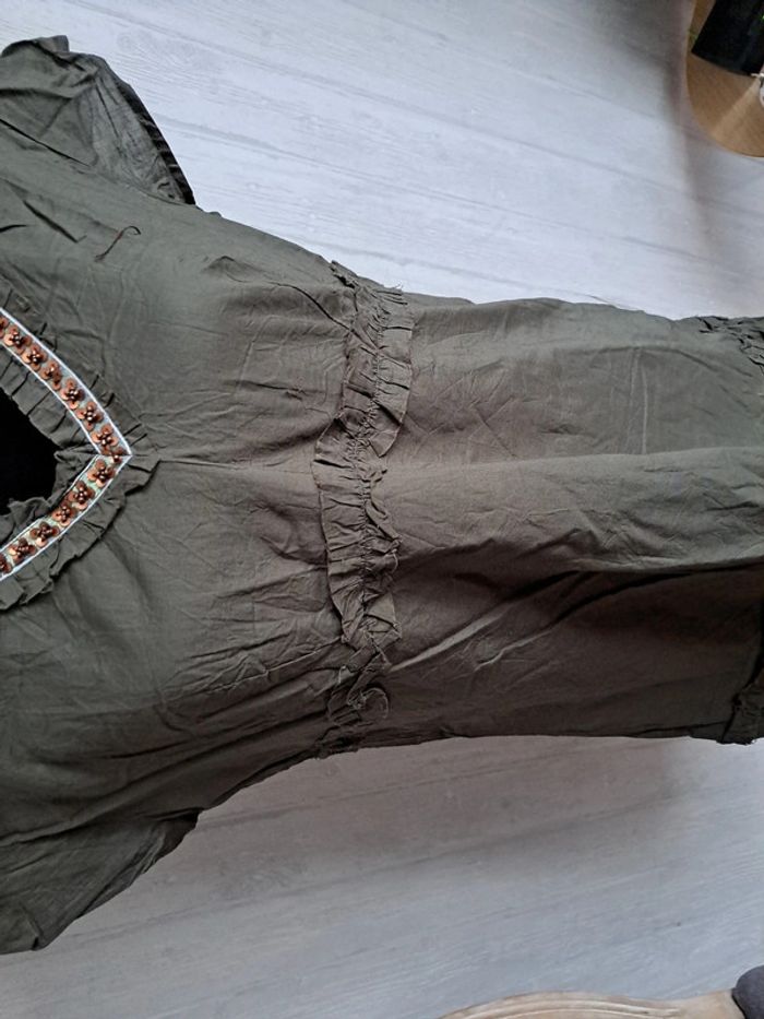 robe d'été kaki - photo numéro 3