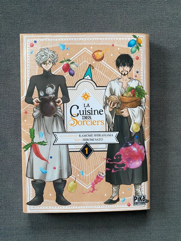 Manga La cuisine des sorciers Tome 1