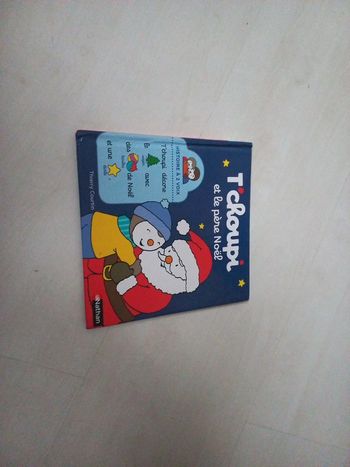 Livre tchoupi et le père Noël