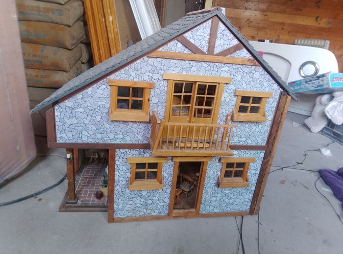 Maison de poupée fabrication main pas d envoie - photo numéro 5