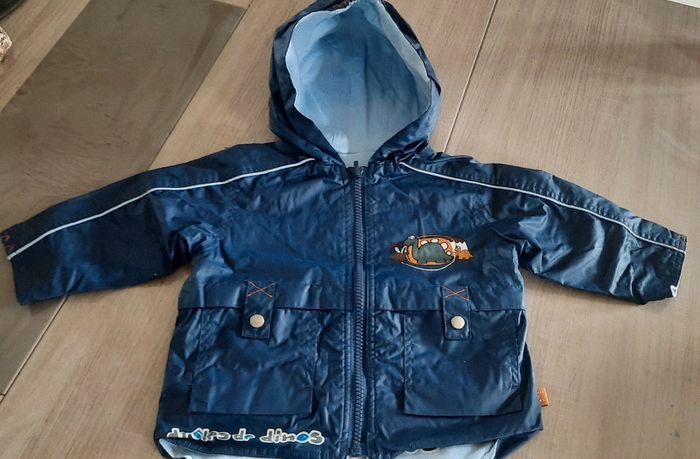 Coupe vent reversible, imperméable garçon 12 mois
