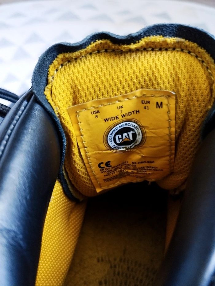 Chaussures de sécurité Holton - Caterpillar - 41 - Très Bon État - photo numéro 17
