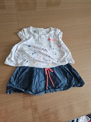 Robe tunique jean bourget