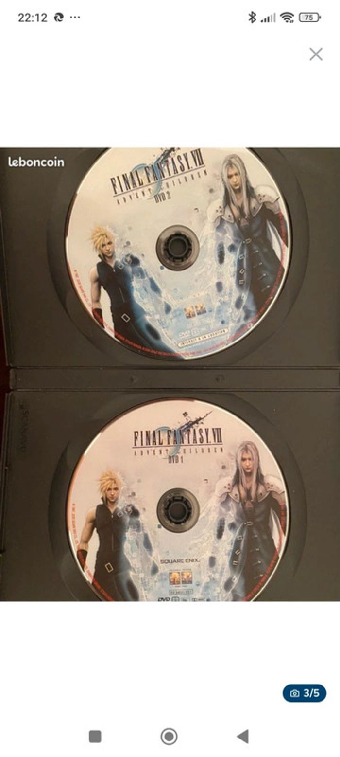 Double CD Final Fantasy 7 collection limitée - photo numéro 3
