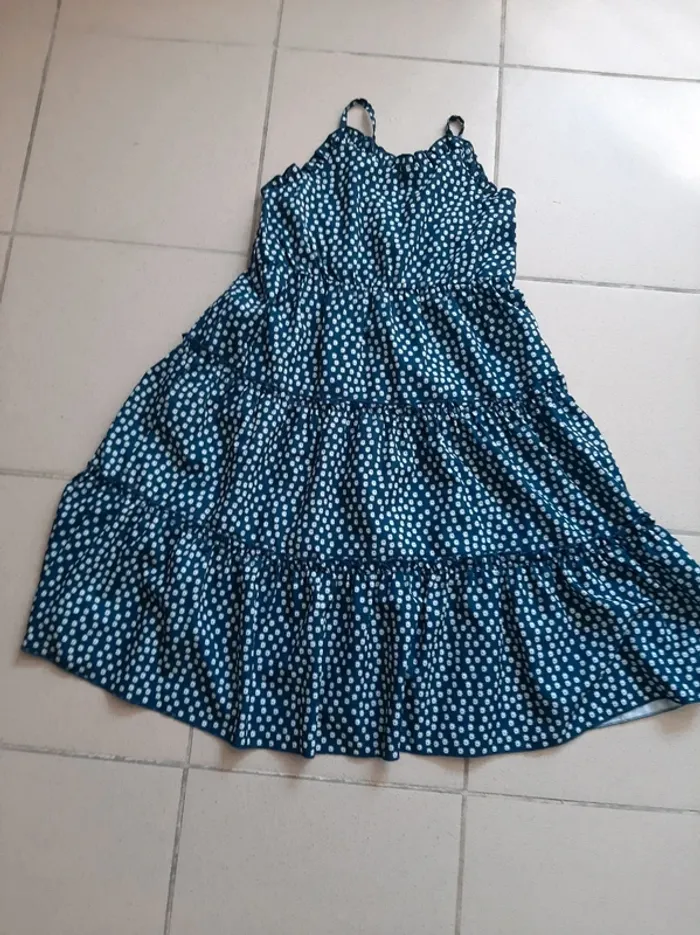 Robe avec ceinture  fille 10 ans