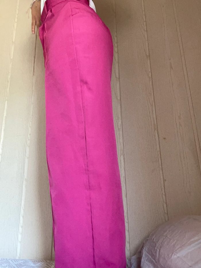 Pantalon de tailleur rose Shein - photo numéro 2